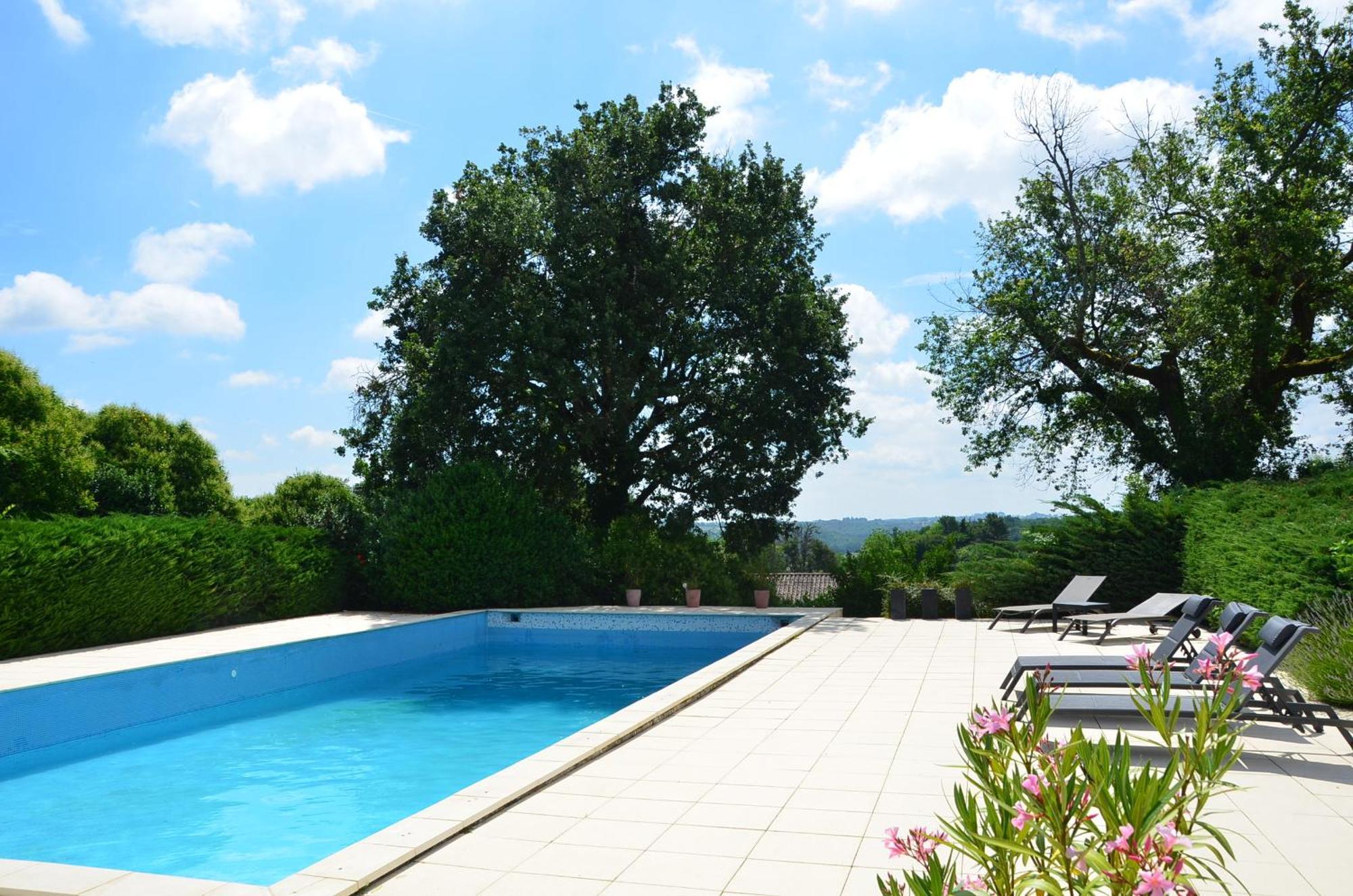 La Gentilhommiere Bed & Breakfast Saint-Aubin-de-Branne ภายนอก รูปภาพ